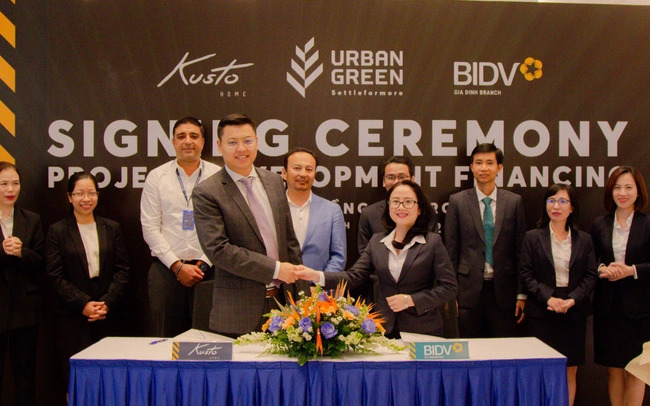 Urban Green - Kusto Home và BIDV – Chi nhánh Gia Định ký kết tài trợ dự án